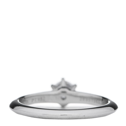 Tiffany Platinum Diamond .40ct Solitaire Engagement Ring 52 6 3 of 7
