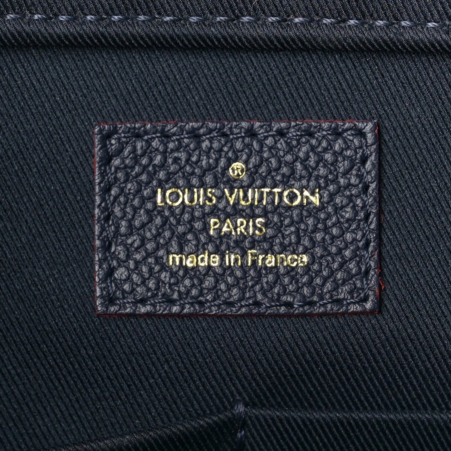 Empreinte Sully PM Marine Rouge
