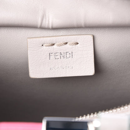 Fendi Vitello Dolce Mini 3Jours Tote Grigio Polvere 7 of 8