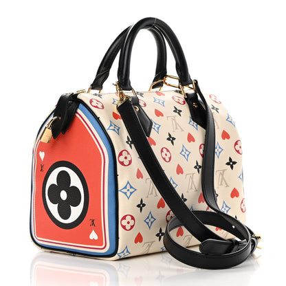 Louis Vuitton Game On Speedy Bandouliere 25 White 3 of 12