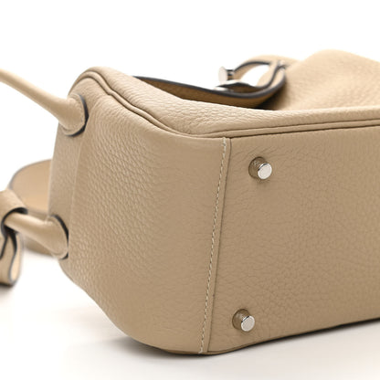 Hermes Taurillon Clemence Mini Lindy 20 Trench 9 of 12