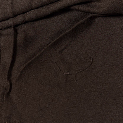 Gucci Modal Cashmere Monogram Fringe Scarf Dark Brown 4 of 4