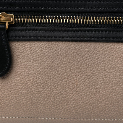 Celine Drummed Calfskin Nubuck Tri-color Micro Luggage Natural 11 of 13