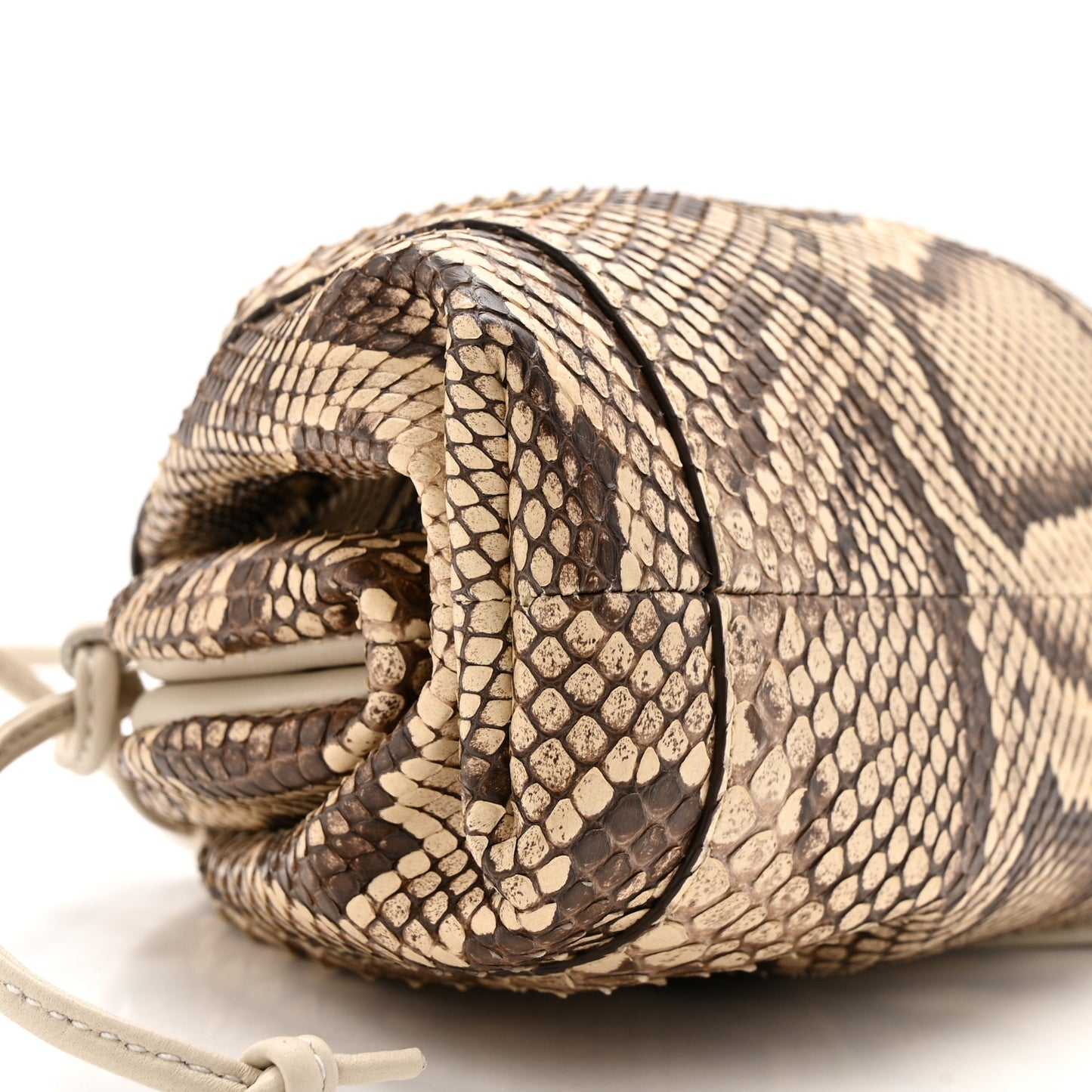 Snakeskin The Mini Pouch Brown