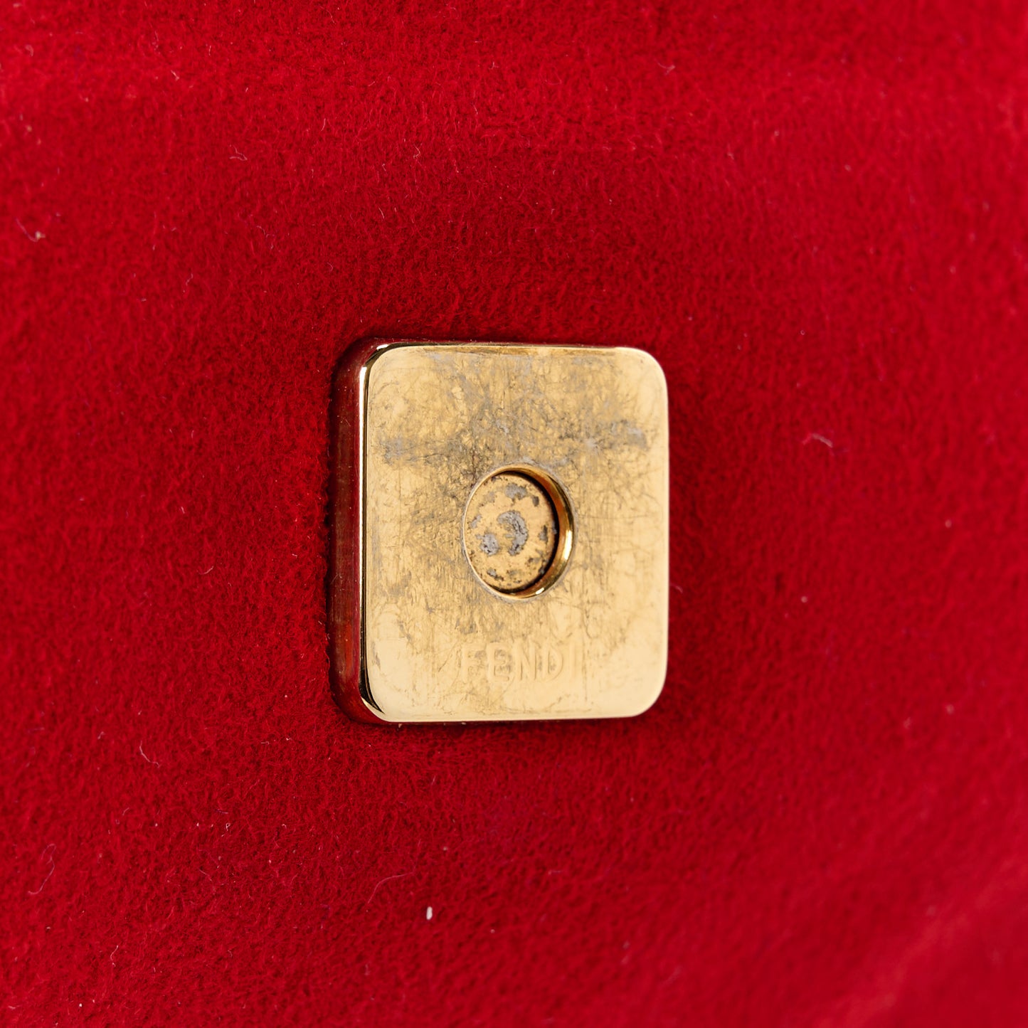 Suede Baguette Red