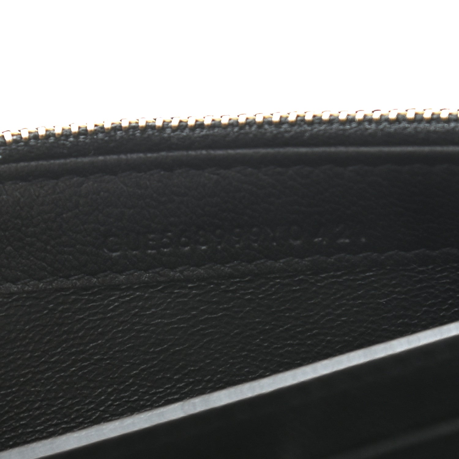 Saint Laurent Chevre Belle De Jour Flap Wallet Black 6 of 7