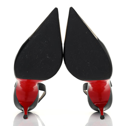 Christian Louboutin Calfskin Calamijane 100 Pumps 37 Black 5 of 19