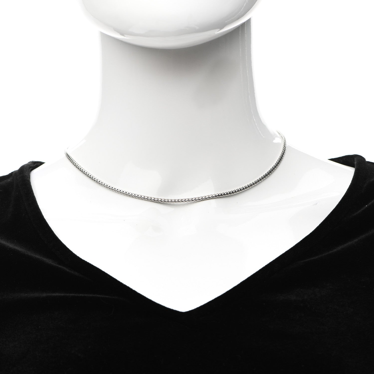 John Hardy Sterling Silver 2.5mm Classic Chain Necklace 2 of 6
