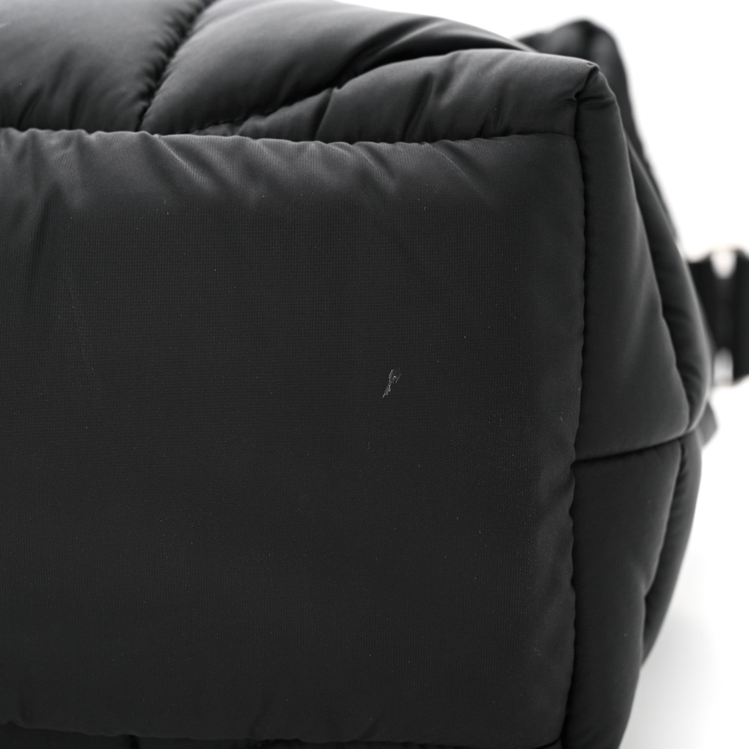 Saint Laurent Econyl Nylon Lou Puffer Messenger Black 10 of 10