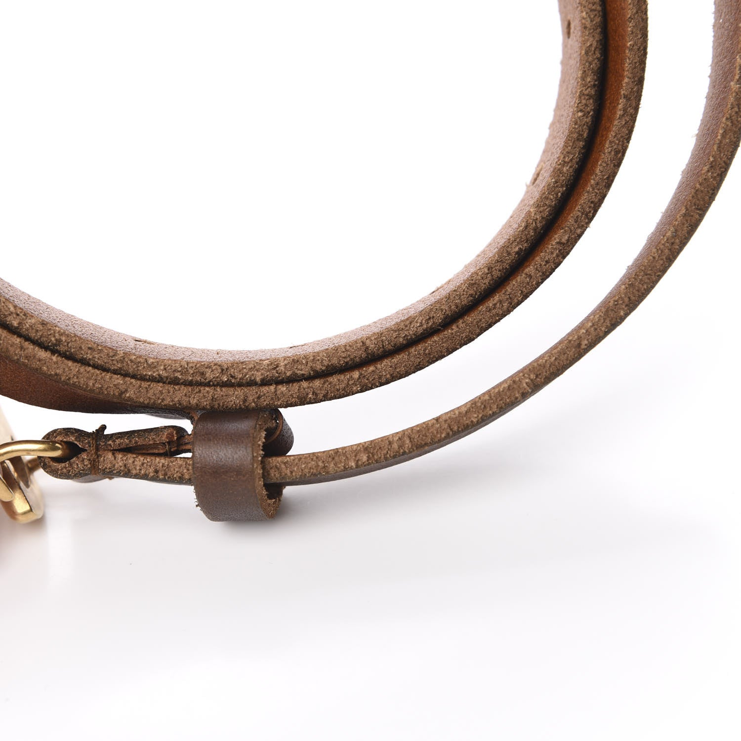Gucci Faded Calfskin Double G 20mm Belt 85 34 Cuir 7 of 8