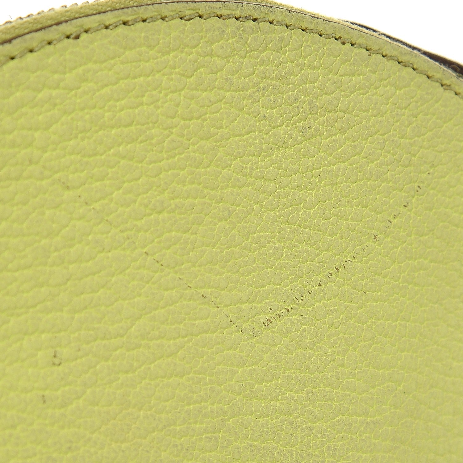 Hermes Chevre Mysore Evelyne Coin Purse Vert Anis 8 of 9