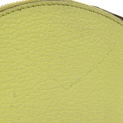 Hermes Chevre Mysore Evelyne Coin Purse Vert Anis 8 of 9