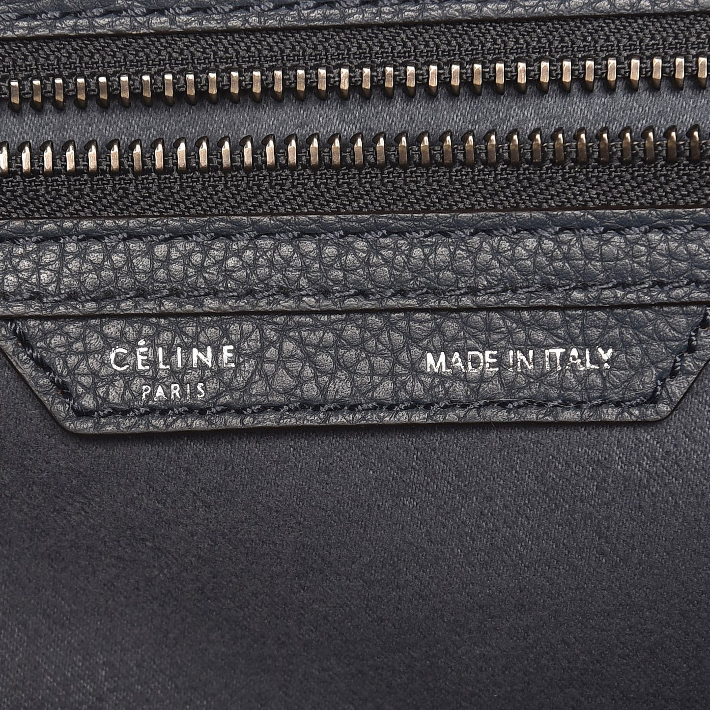 Drummed Calfskin Mini Luggage Orage
