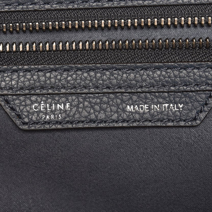 Celine Drummed Calfskin Mini Luggage Orage 7 of 11