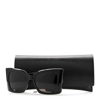 Saint Laurent Acetate Blaze Sunglasses SL M119 Black 7 of 7