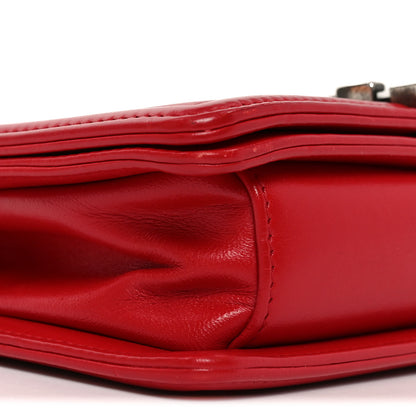 Chanel Galuchat Stingray Small Boy Flap Red 8 of 9