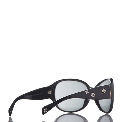 Chanel CC Crystal Sunglasses 5150-B Black 4 of 9