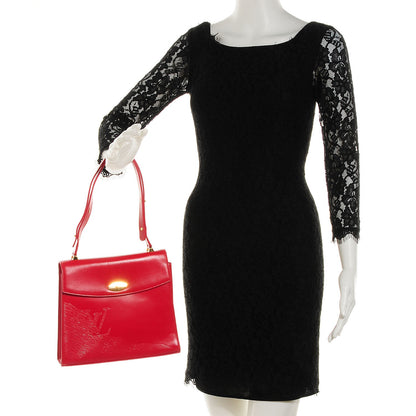 Louis Vuitton Cuir Opera Athenes Castillan Red 2 of 7