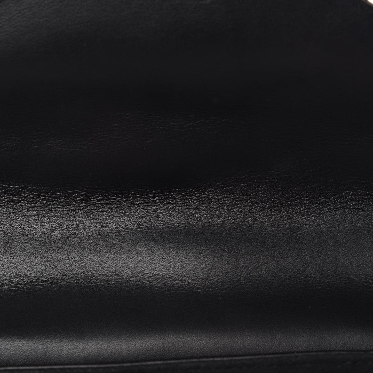 Calfskin Love Lock New Wave Chain MM Black