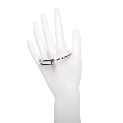 Cartier 18K White Gold Juste Un Clou Bracelet 16 2 of 5