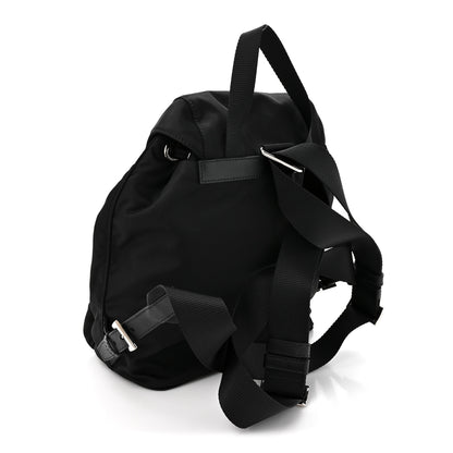 Prada Tessuto Nylon Saffiano Small Backpack Black 3 of 9