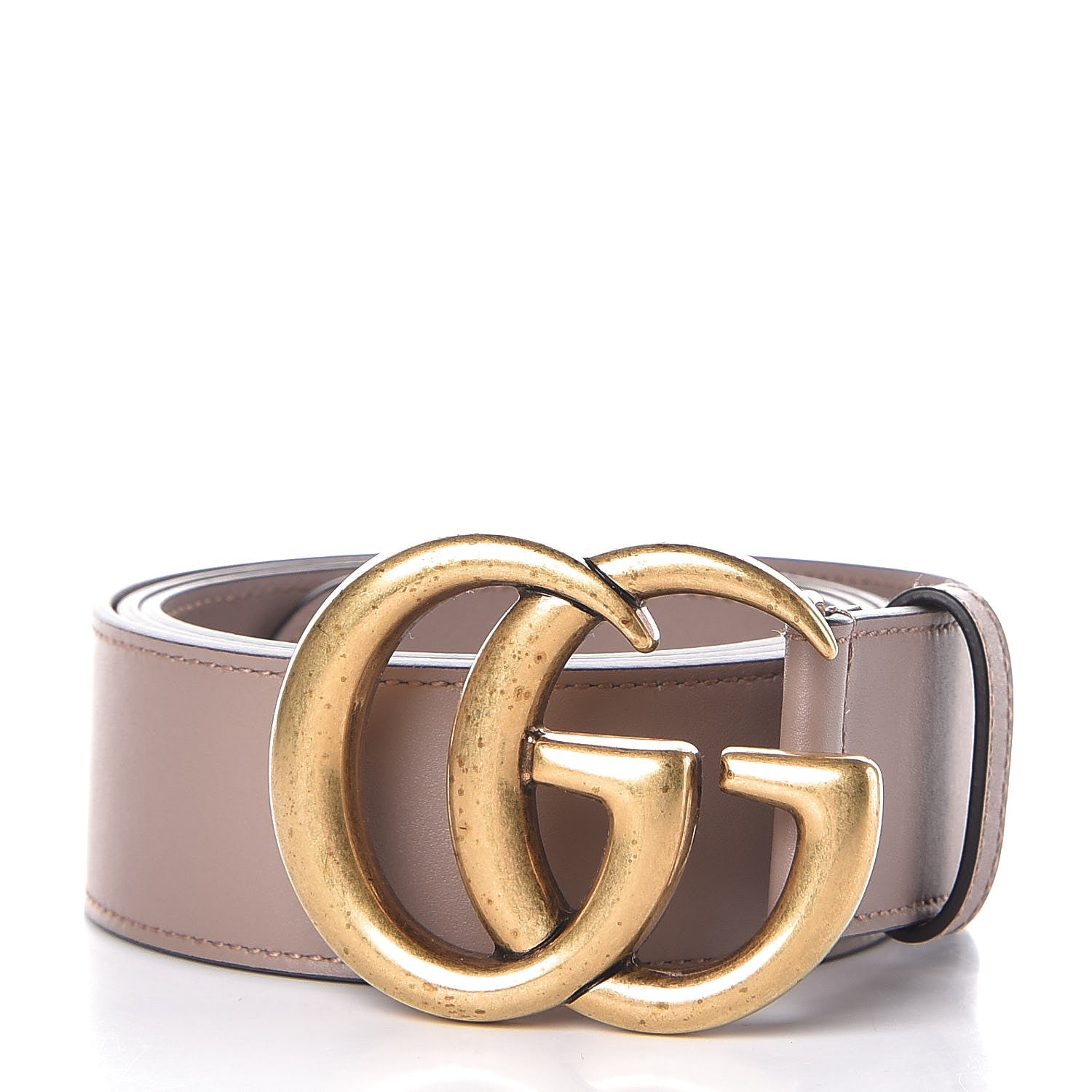Gucci Calfskin Double G 40mm Belt 100 40 Porcelain Rose 1 of 6