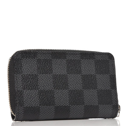 Louis Vuitton Damier Graphite Zippy Coin Purse Vertical 3 of 7