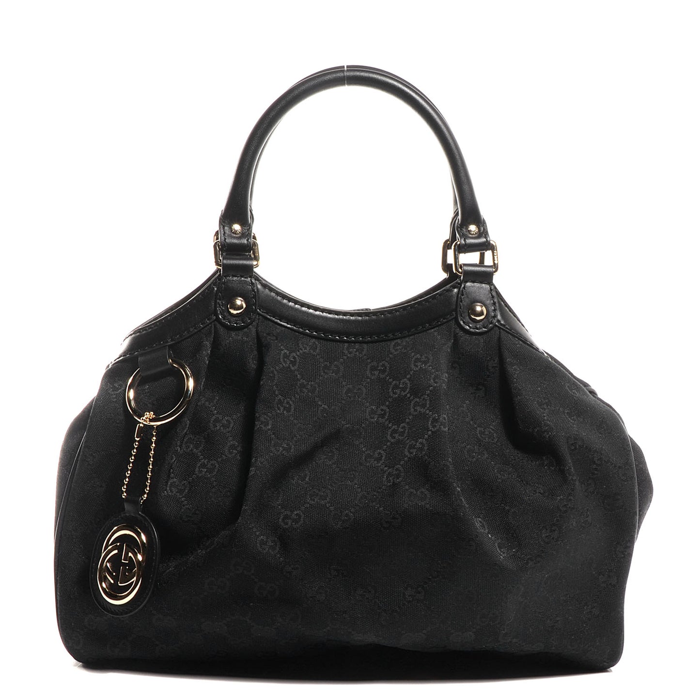 Monogram Medium Sukey Tote Black
