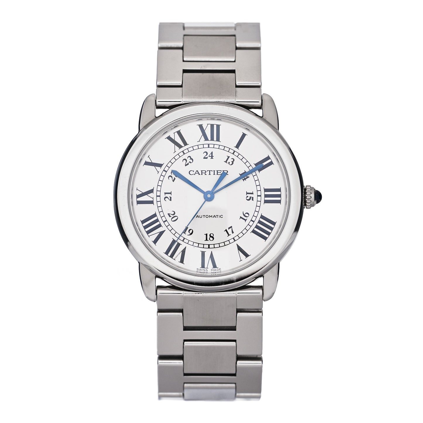 Stainless Steel 36mm Ronde Solo Automatic Watch