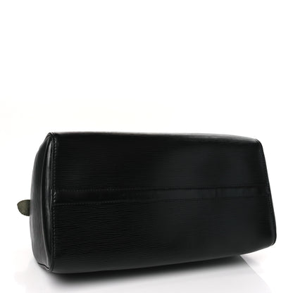 Louis Vuitton Epi Speedy 35 Black 4 of 9