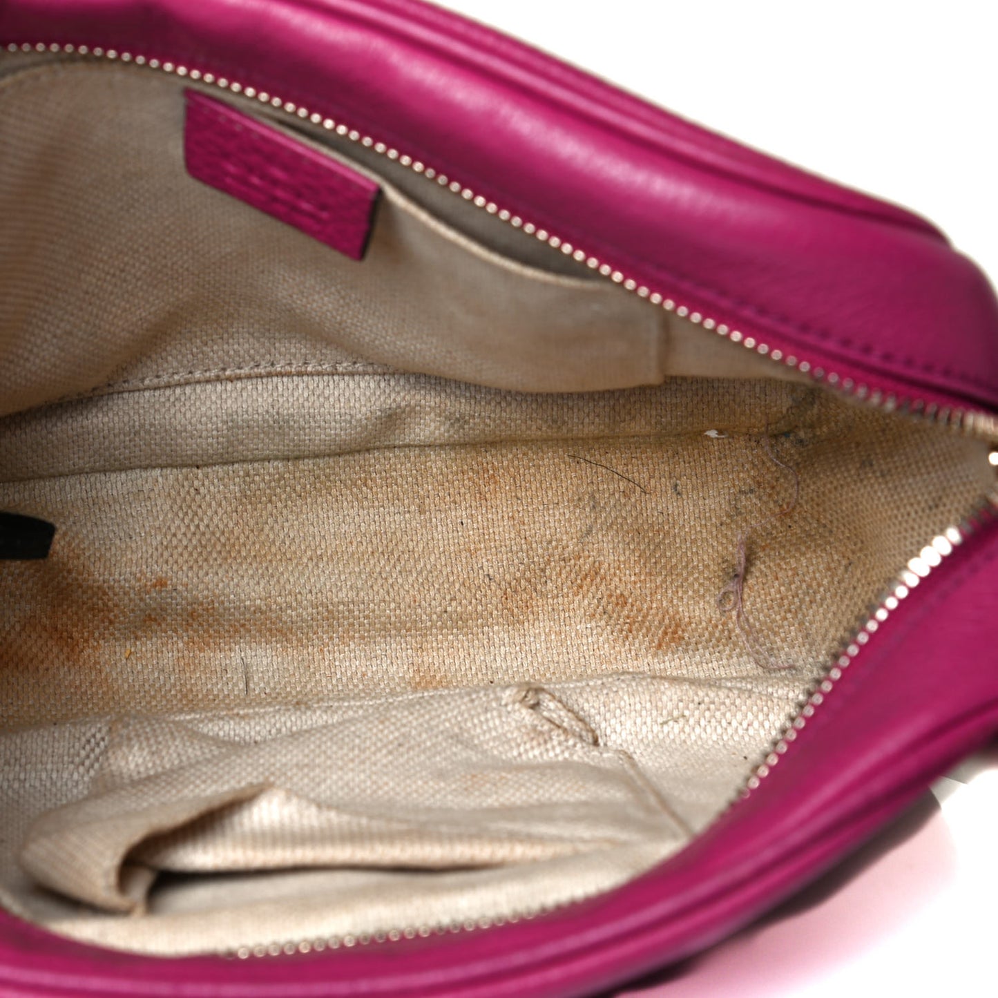 Cellarius Calfskin Small Soho Disco Bag Bright Bouganville