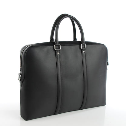 Louis Vuitton Cuir Ombre Porte-Documents Voyage Bandouliere Charcoal 3 of 7