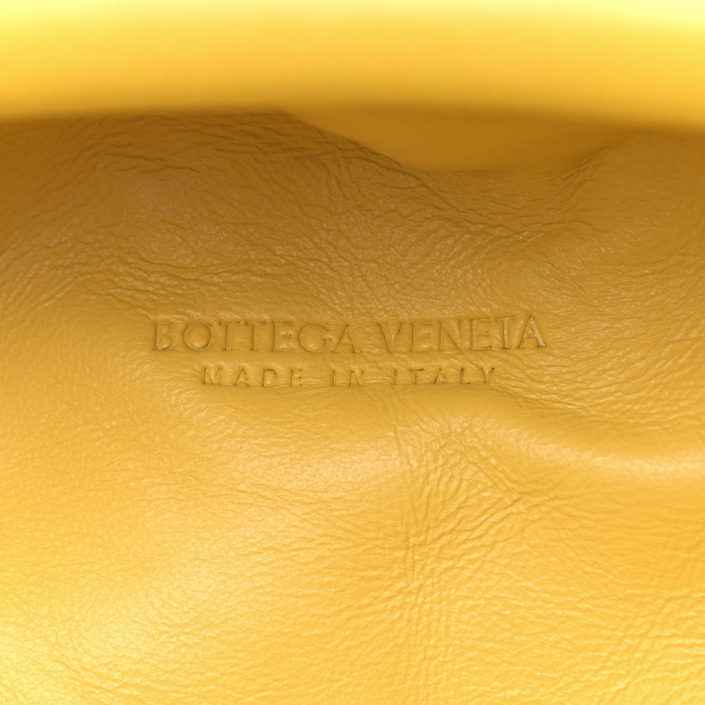 Nappa Intrecciato The Mini Pouch Buttercup