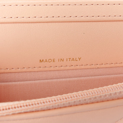 Chanel Lambskin Quilted Chanel 19 Clutch With Chain Light Orange 7 of 11