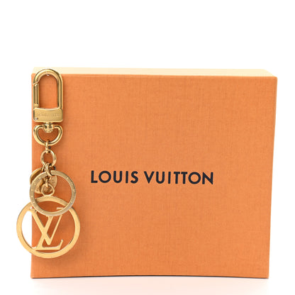 Louis Vuitton LV Circle Bag Charm Key Holder Gold 4 of 4