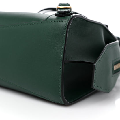 Balenciaga Smooth Calfskin Neo Classic Gold Hardware Mini City Forest Green 9 of 9