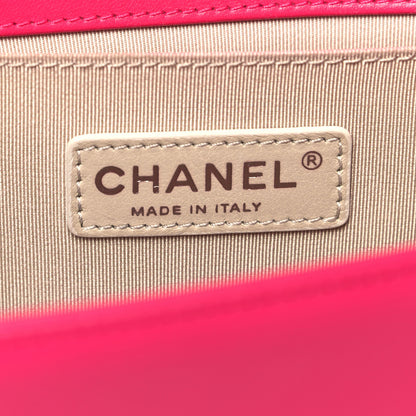 Chanel Lambskin Quilted Medium Boy Flap Pink 8 of 11