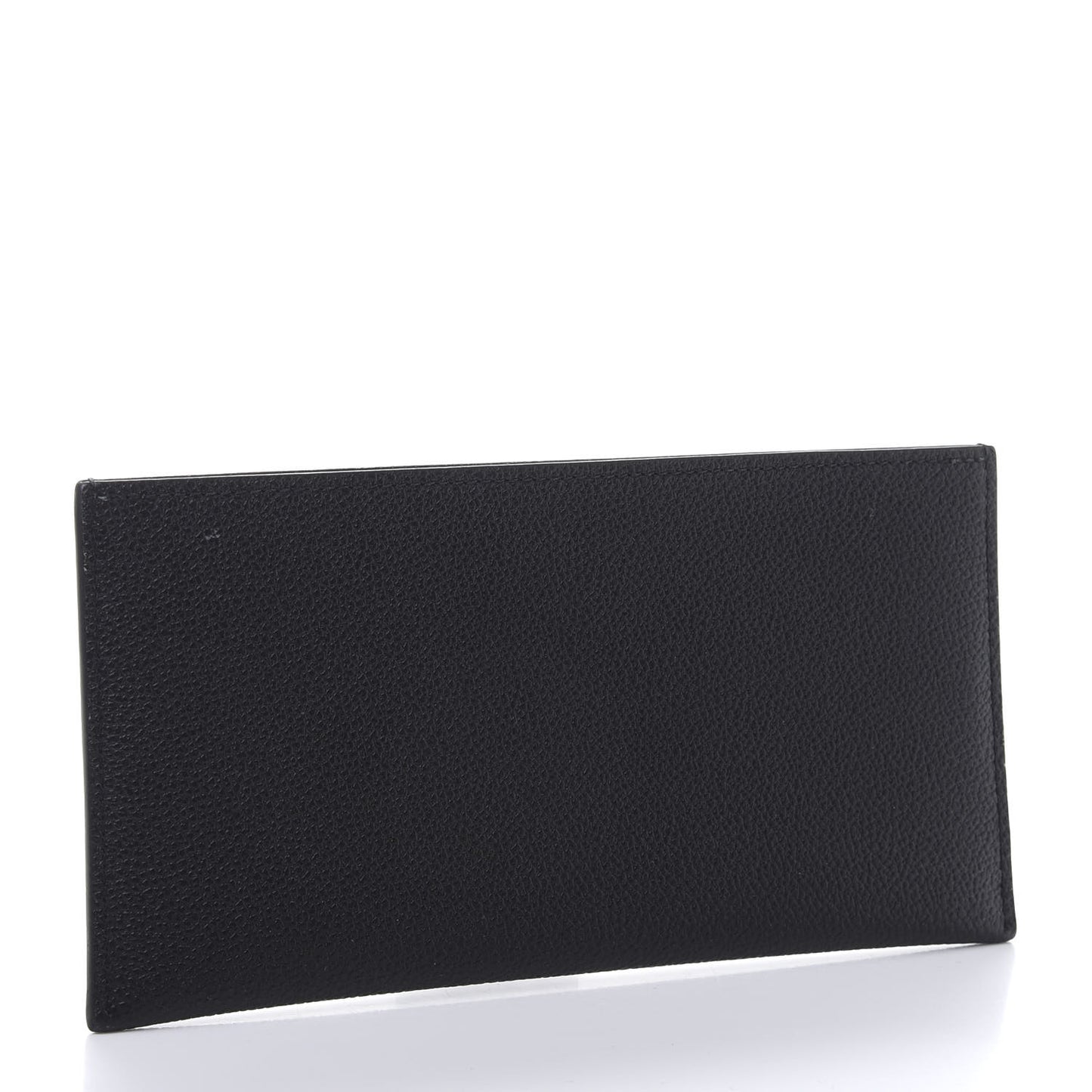 Calfskin Felicie Chain Wallet Card Holder Insert Black