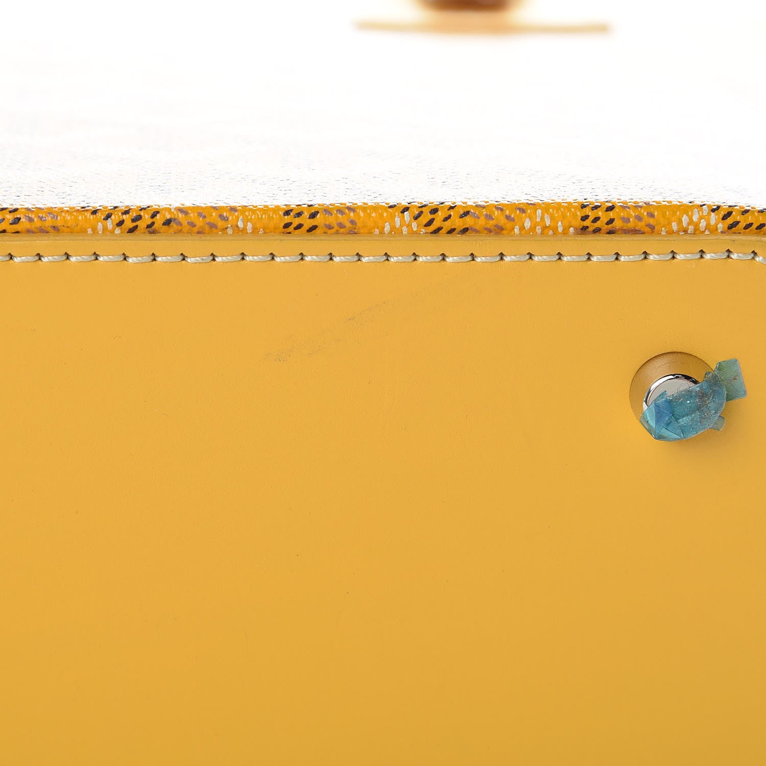 Goyard Goyardine Marie Galante PM Yellow 13 of 13