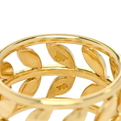 Temple St. Clair 18K Yellow Gold Open Vine Ring 52 6 4 of 4