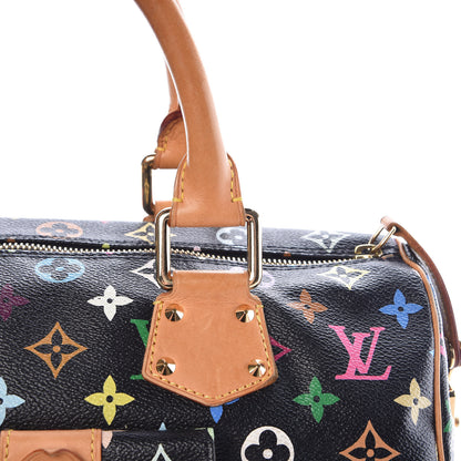 Louis Vuitton Monogram Multicolor Speedy 30 Black 14 of 16