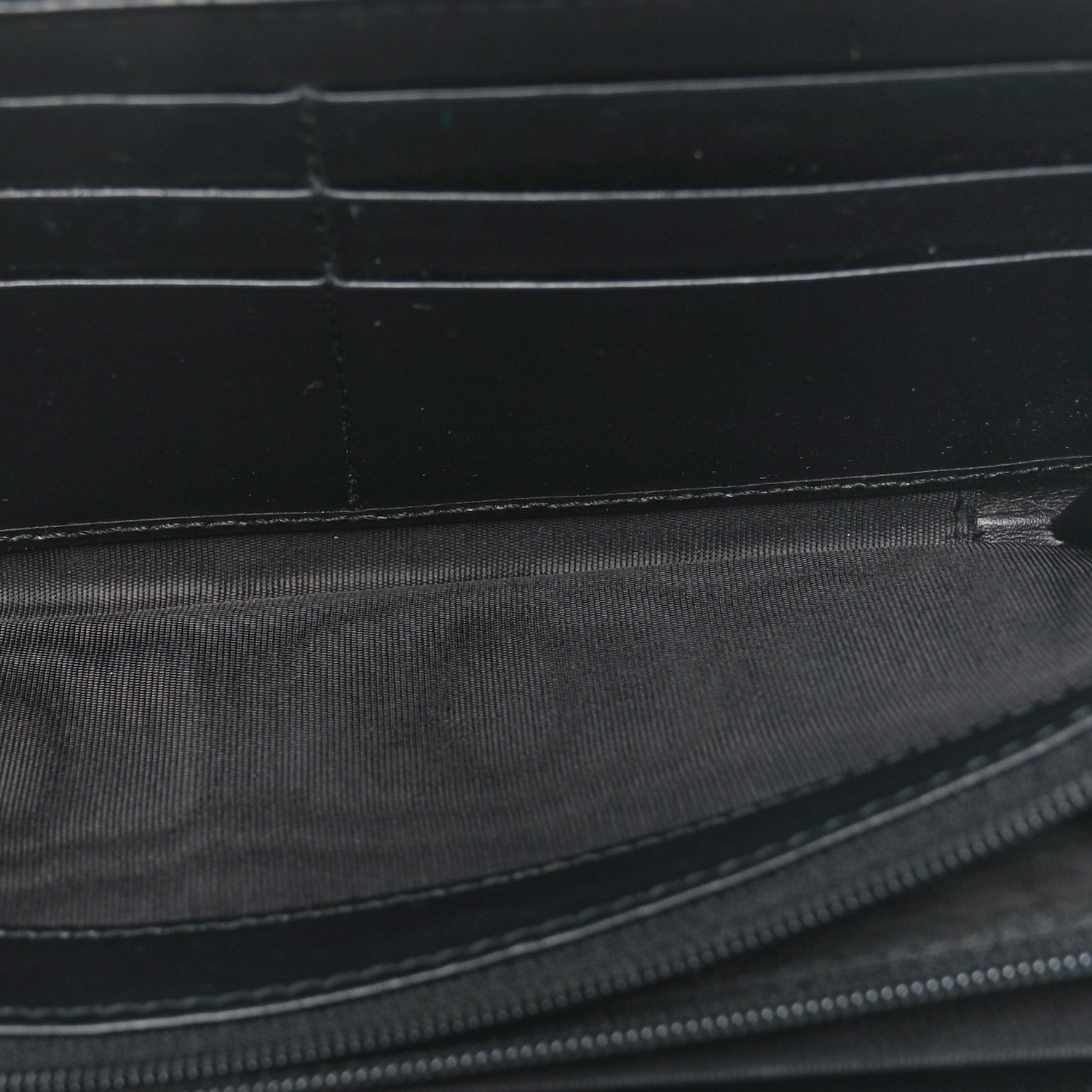 Gucci Guccissima Zip Around Wallet Blue 5 of 10