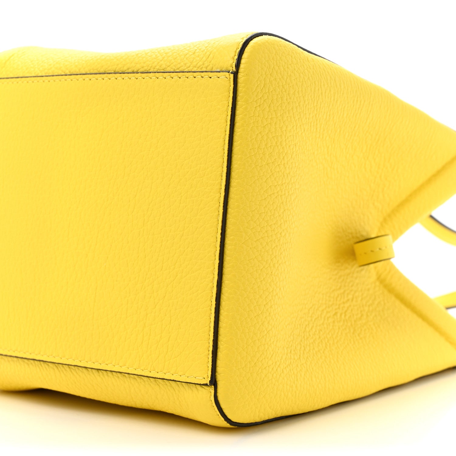 Fendi Cuoio Romano Selleria Mini Fendi Origami Yellow 9 of 14