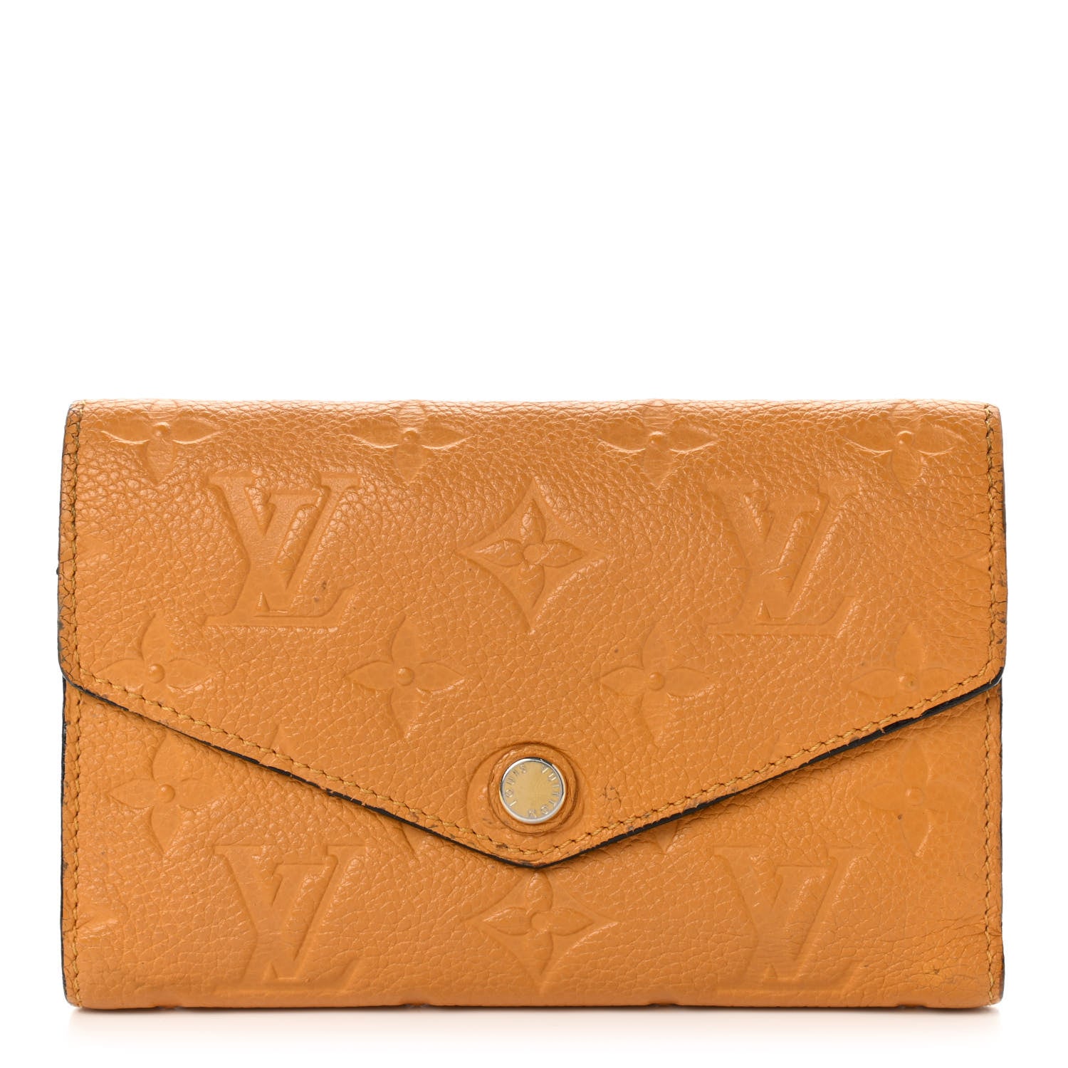 Louis Vuitton Empreinte Compact Curieuse Wallet Safran 1 of 20