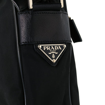 Prada Tessuto Nylon Crossbody Bag Black 7 of 10