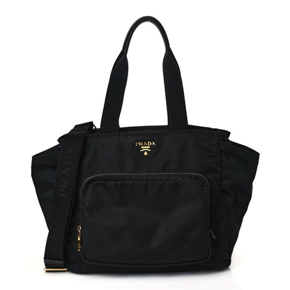 Prada Tessuto Nylon Vela Diaper Bag Black 3 of 10