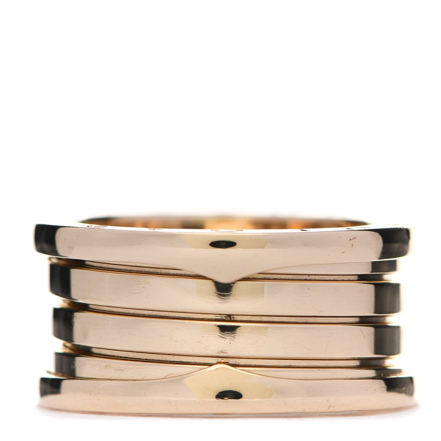 18K Yellow Gold B.Zero1 Four-Band Ring 56 7.5