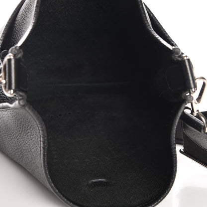 Hermes Taurillon Clemence Evelyne III PM Black 5 of 7