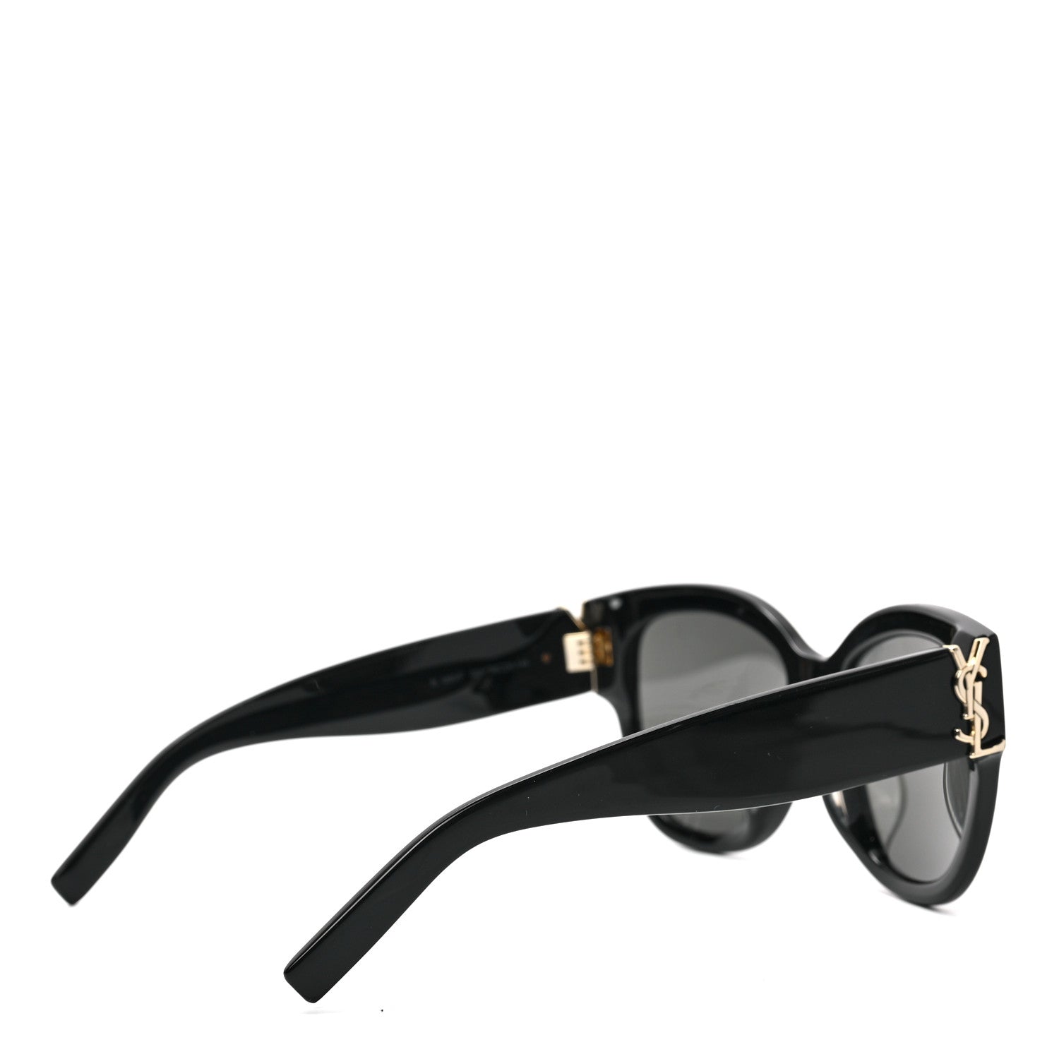 Saint Laurent Acetate Cateye Sunglasses SL M95 F Black 4 of 6