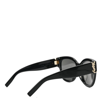 Saint Laurent Acetate Cateye Sunglasses SL M95 F Black 4 of 6